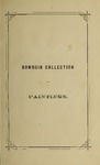 Catalogue of the Bowdoin Collection of Paintings, Bowdoin College by Bowdoin College. Museum of Art