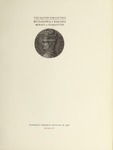 Salton Collection : Renaissance & Baroque Medals & Plaquettes (1969 Revision)