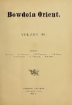 Bowdoin Orient v.3, no.1-17 (1873-1874) by The Bowdoin Orient
