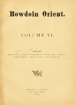 Bowdoin Orient v.6, no.1-17 (1876-1877)