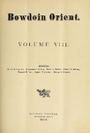 Bowdoin Orient v.8, no.1-17 (1878-1879)
