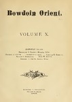 Bowdoin Orient v.10, no.1-17 (1880-1881)