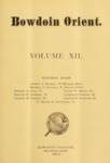 Bowdoin Orient v.12, no.1-17 (1882-1883)