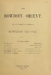 Bowdoin Orient v.21, no.1-17 (1891-1892) by The Bowdoin Orient