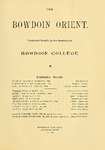 Bowdoin Orient v.32, no.1-30 (1902-1903) by The Bowdoin Orient