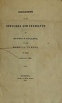Bowdoin College Catalogue (1822 Feb)