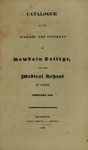 Bowdoin College Catalogue (1828 Feb) by Bowdoin College