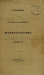Bowdoin College Catalogue (1828 Oct)