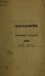 Bowdoin College Catalogue (1830 Oct) by Bowdoin College