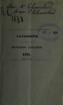 Bowdoin College Catalogue (1831 Apr)