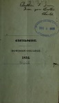 Bowdoin College Catalogue (1832 Apr) by Bowdoin College