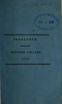 Bowdoin College Catalogue (1835 Apr)