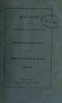 Bowdoin College Catalogue (1842) by Bowdoin College