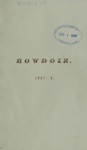 Bowdoin College Catalogue (1851 Fall Term) by Bowdoin College