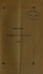 Bowdoin College Catalogue (1856 Spring Term) by Bowdoin College