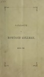 Bowdoin College Catalogue (1859-1860)