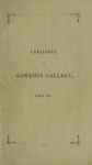 Bowdoin College Catalogue (1861 Fall Term) by Bowdoin College