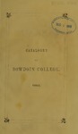 Bowdoin College Catalogue (1864 Spring Term)