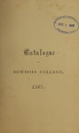 Bowdoin College Catalogue (1867 Spring Term)