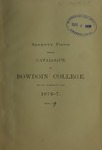 Bowdoin College Catalogue (1876-1877)