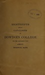 Bowdoin College Catalogue (1886-1887)