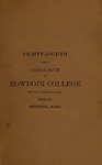 Bowdoin College Catalogue (1889-1890)