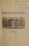 Bowdoin College - Medical School of Maine Catalogue (1890) by Bowdoin College