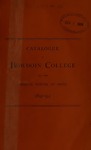 Bowdoin College Catalogue (1891-1892) by Bowdoin College