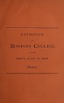 Bowdoin College Catalogue (1892-1893) by Bowdoin College