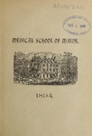 Bowdoin College - Medical School of Maine Catalogue (1894) by Bowdoin College
