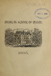 Bowdoin College - Medical School of Maine Catalogue (1895) by Bowdoin College