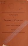 Bowdoin College Catalogue (1896-1897) by Bowdoin College