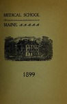 Bowdoin College - Medical School of Maine Catalogue  (1899)