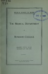 Bowdoin College - Medical School of Maine Catalogue (1904-1905) by Bowdoin College