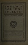 Bowdoin College - Medical School of Maine Catalogue (1912-1913) by Bowdoin College