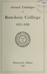 Bowdoin College Catalogue (1923-1924)