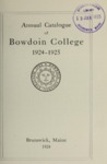 Bowdoin College Catalogue (1924-1925)