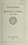 Bowdoin College Catalogue (1925-1926)