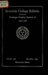 Bowdoin College Catalogue (1935-1936) by Bowdoin College