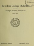 Bowdoin College Catalogue (1942-1943) by Bowdoin College