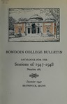Bowdoin College Catalogue (1947-1948)
