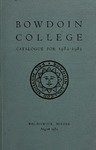 Bowdoin College Catalogue (1982-1983)
