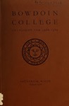 Bowdoin College Catalogue (1988-1989) by Bowdoin College