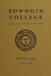 Bowdoin College Catalogue (1992-1993) by Bowdoin College