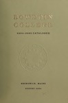 Bowdoin College Catalogue (2004-2005) by Bowdoin College
