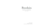 Bowdoin College Academic Handbook (2017-2018) by Bowdoin College
