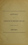 Report of the President, Bowdoin College 1901-1902 by Bowdoin College