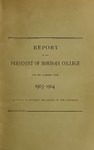 Report of the President, Bowdoin College 1903-1904 by Bowdoin College
