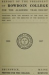 Report of the President, Bowdoin College 1926-1927