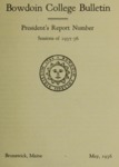Report of the President, Bowdoin College 1935-1936 by Bowdoin College